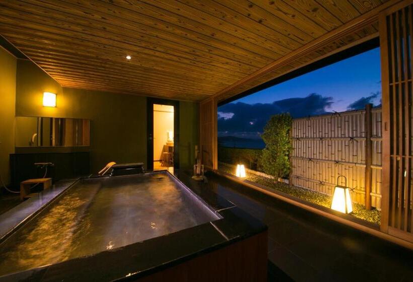 ハイドロマッサージバス付きスイート, 間人温泉 炭平