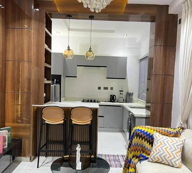 آپارتمان 1 خوابه با چشم‌انداز استخر, Dd S Shortlets And Apartments