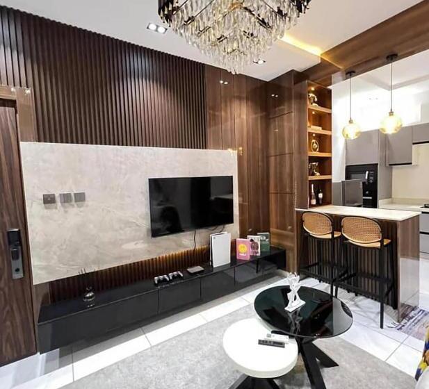 آپارتمان 1 خوابه با چشم‌انداز استخر, Dd S Shortlets And Apartments