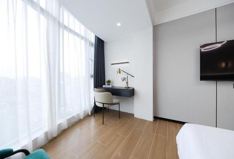 クイーンベッドのデラックスルーム, Yoomanjoo Hotel Guangzhou Taikoo Hui Zhengjia Square Branch