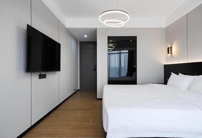 クイーンベッドのデラックスルーム, Yoomanjoo Hotel Guangzhou Taikoo Hui Zhengjia Square Branch