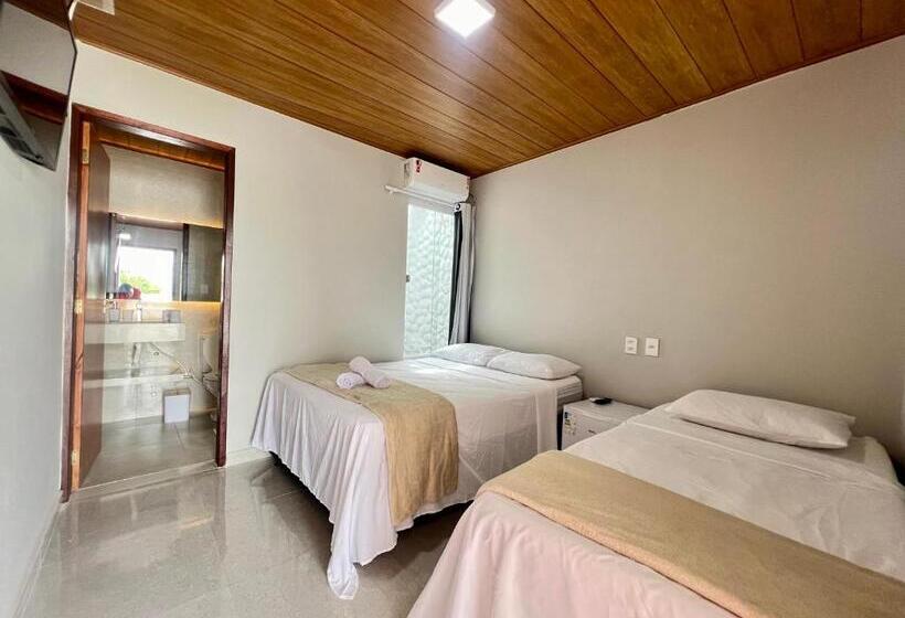 اتاق استاندارد سه نفره, Pousada Maria Flor