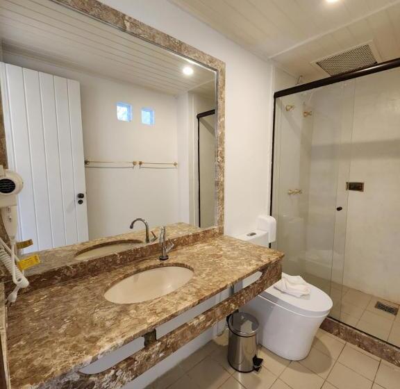 غرفة قياسية مطلّة علي البحر مزوَّدة بشُرفة, Pousada Dreamland Buzios