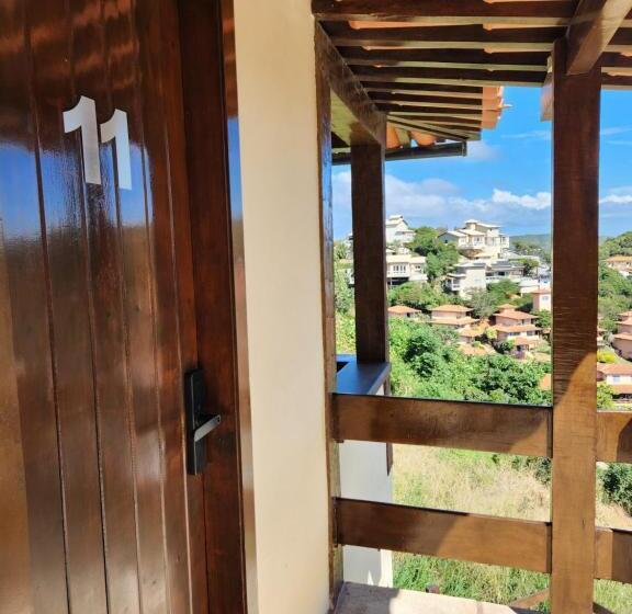 غرفة قياسية رباعية مطلة على البحر, Pousada Dreamland Buzios