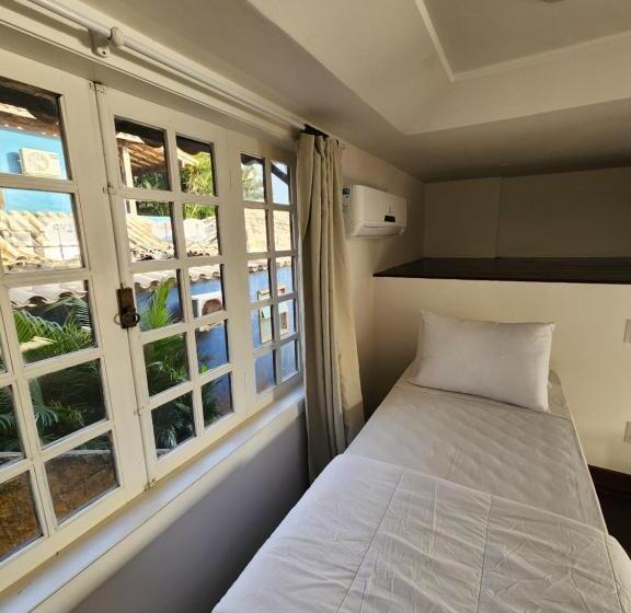 غرفة قياسية رباعية مطلة على البحر, Pousada Dreamland Buzios