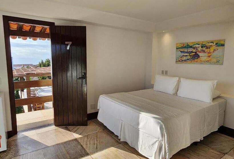 غرفة قياسية رباعية مطلة على البحر, Pousada Dreamland Buzios