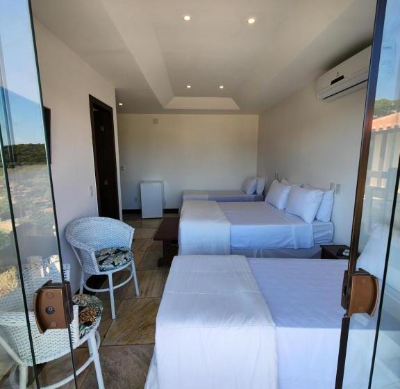 غرفة قياسية رباعية, Pousada Dreamland Buzios