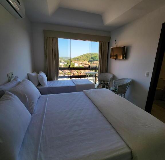 غرفة قياسية رباعية, Pousada Dreamland Buzios