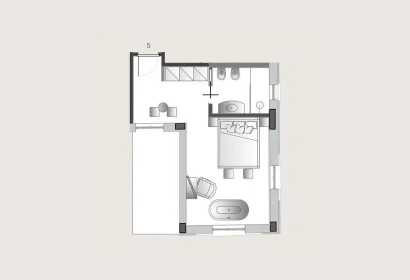 テラス付スイート, A Mare Boutique Hotel & Spa