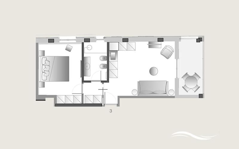 Superior Appartement met 1 Slaapkamer, A Mare Boutique Hotel & Spa