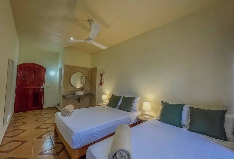 デラックスの4人部屋, Viajero Puerto Escondido Hostel