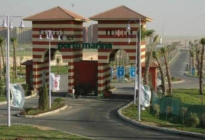 استودیو استاندارد با بالکن, Golf Porto Marina El Alamein   North Cost شاليه فندقي في بورتو جولف مارينا العلمين الجديدة   الساحل