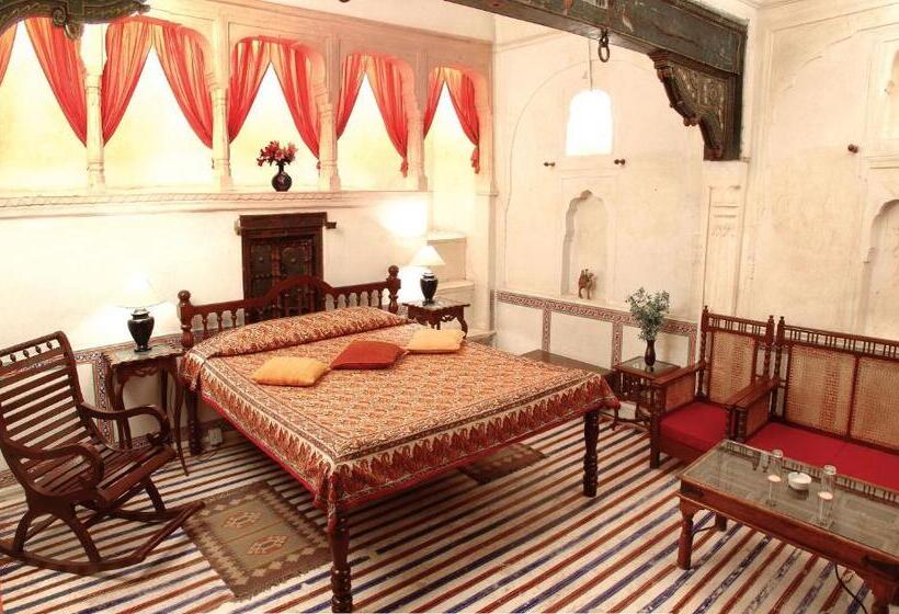 Номер Deluxe, Mandawa Haveli