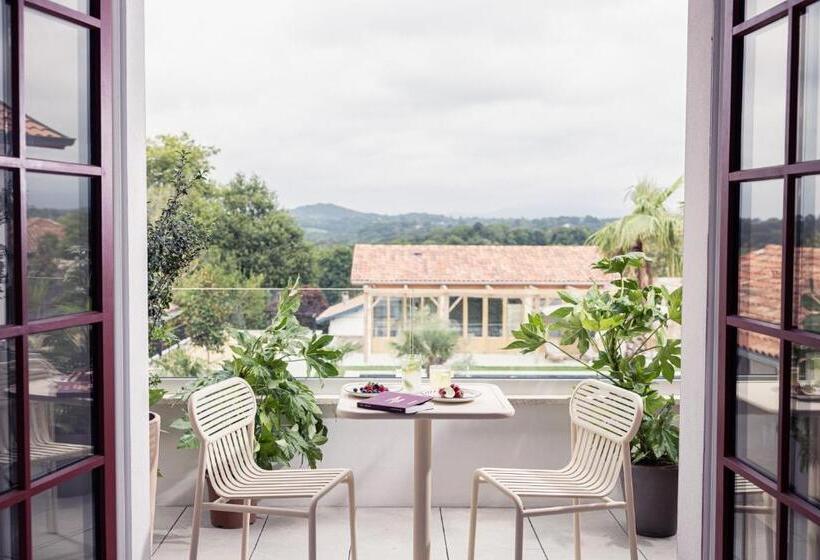 غرفة قياسية مزوَّدة بشُرفة, Hôtel Indarra