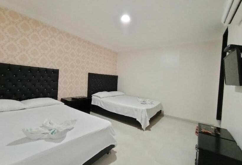 Standardzimmer 2 Doppelbetten, Kasvel