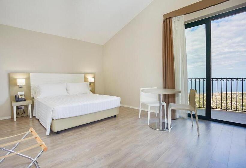 豪华海景房带阳台, Venere Di Erice Resort & Spa