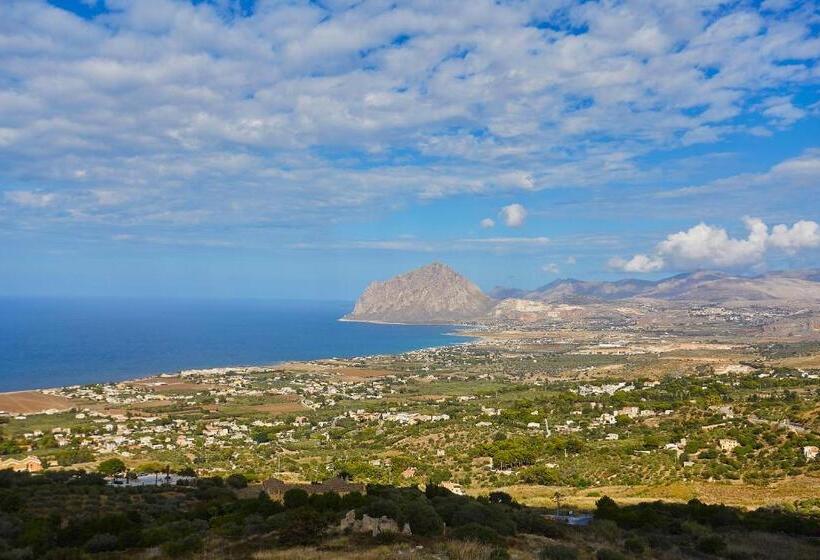 اتاق استاندارد یک نفره با چشم‌انداز دریا, Venere Di Erice Resort & Spa