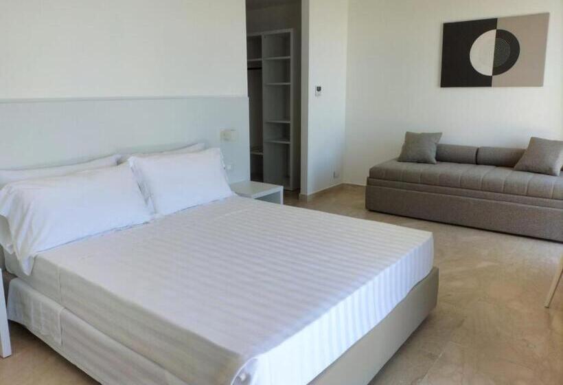 غرفة عائلية مطلّة علي البحر, Venere Di Erice Resort & Spa