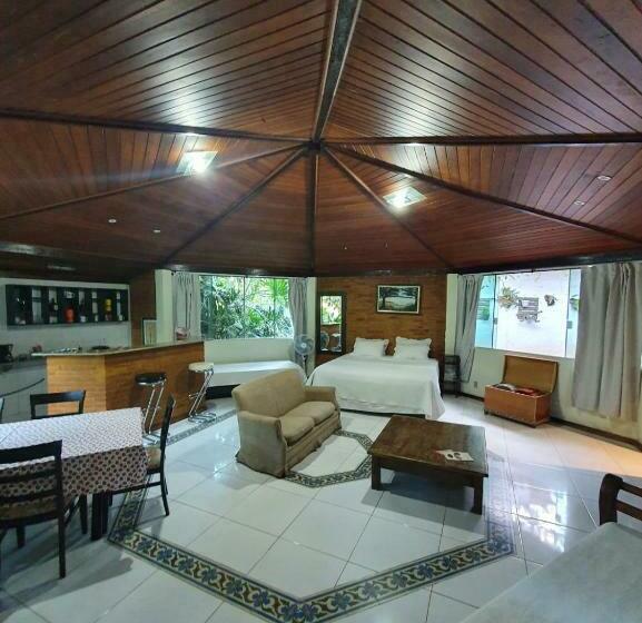 Люкс Кровать Кинг, B&b Caminho Da Floresta