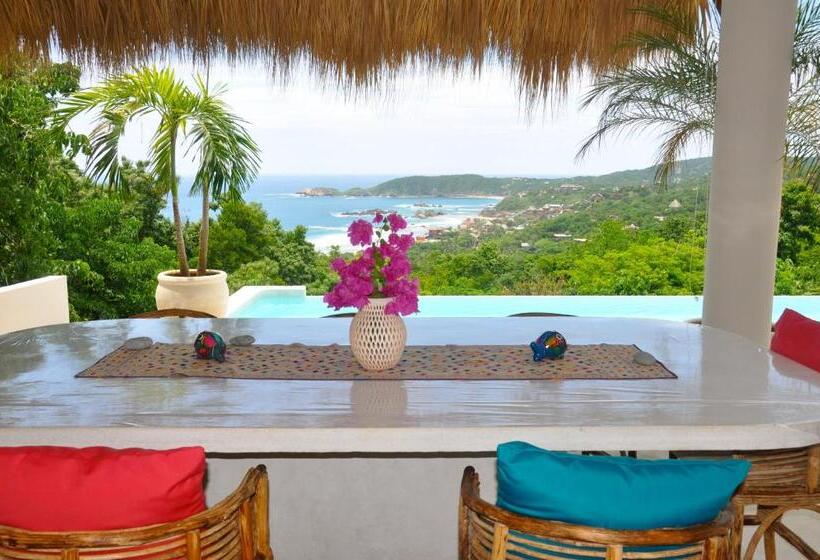 带1个卧室和海景的别墅, Casa Cometa