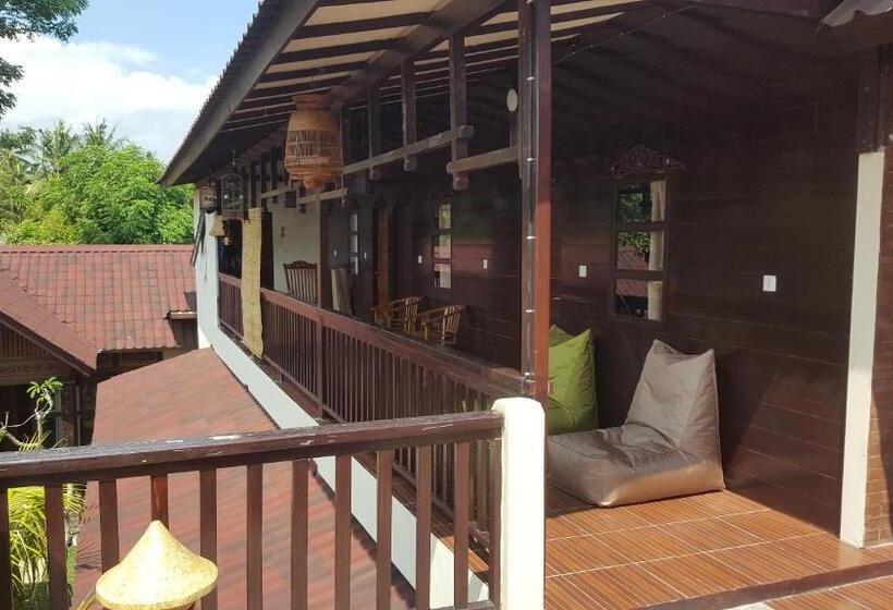 חדר דלוקס עם מרפסת, Gili Buana