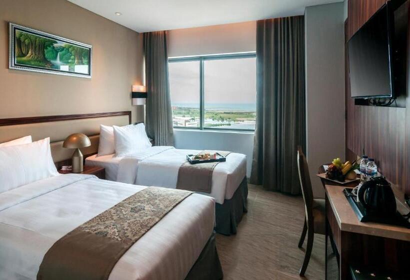 디럭스 룸 바다 전망, Arthama Hotels Makassar