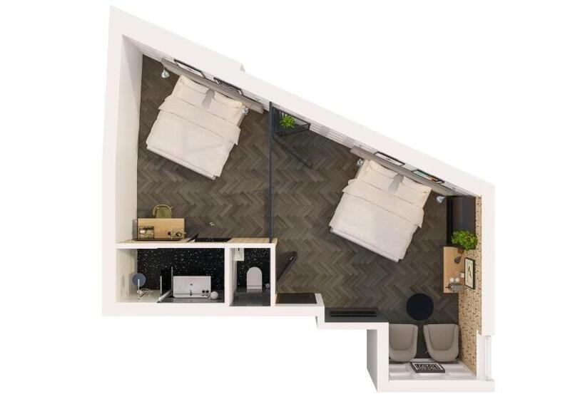 اتاق لوکس چهار تخته, The Highland House