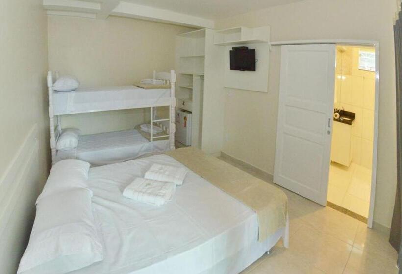 غرفة قياسية رباعية, Pousada Nascer Do Sol