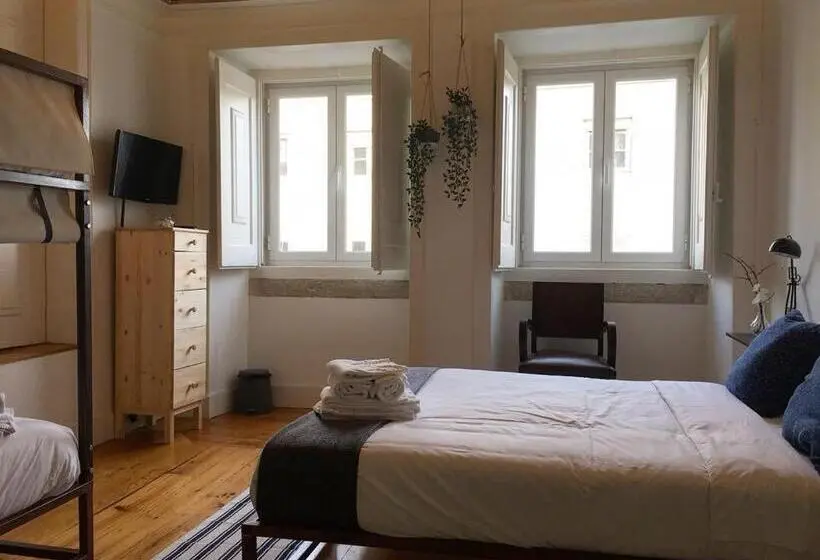 اتاق خانوادگی, De Pedra E Sal Hostel & Suites