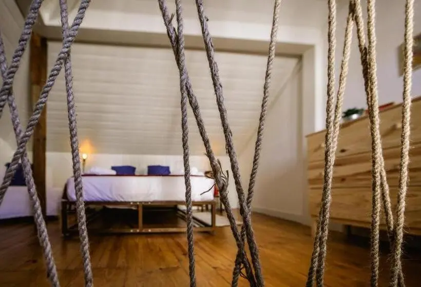 اتاق استاندارد با سرویس بهداشتی مشترک, De Pedra E Sal Hostel & Suites