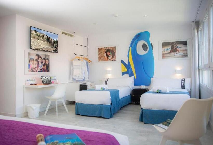 اتاق استاندارد چهار تخته, Casual Del Mar Malaga