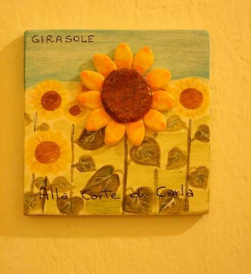 חדר סטנדרד יחיד חדר אמבטיה משותף, Alla Corte Di Carla