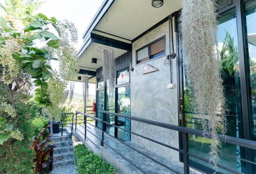 バンガローの２ベッドスタンダードルーム, Ob Oon Khao Kho Resort