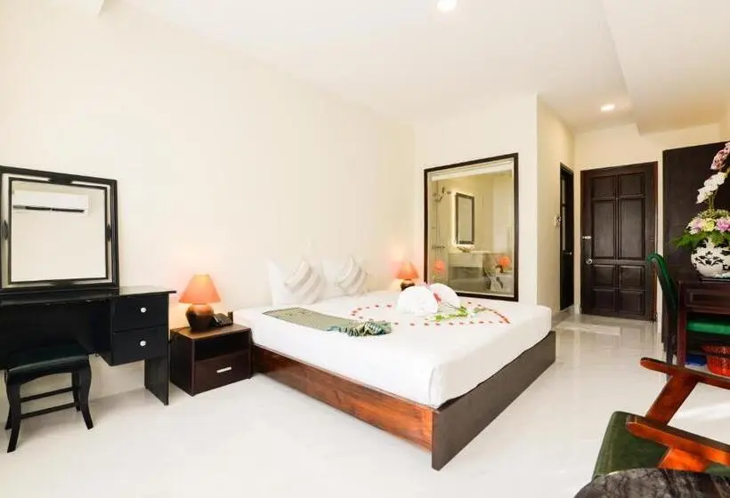 اتاق استاندارد با چشمانداز باغ, Four Oceans Beach Resort Bon Bien Mui Ne