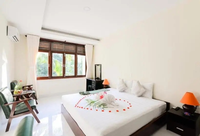 اتاق استاندارد با چشمانداز باغ, Four Oceans Beach Resort Bon Bien Mui Ne