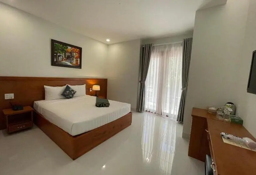 اتاق سوپریور با چشمانداز باغ, Four Oceans Beach Resort Bon Bien Mui Ne