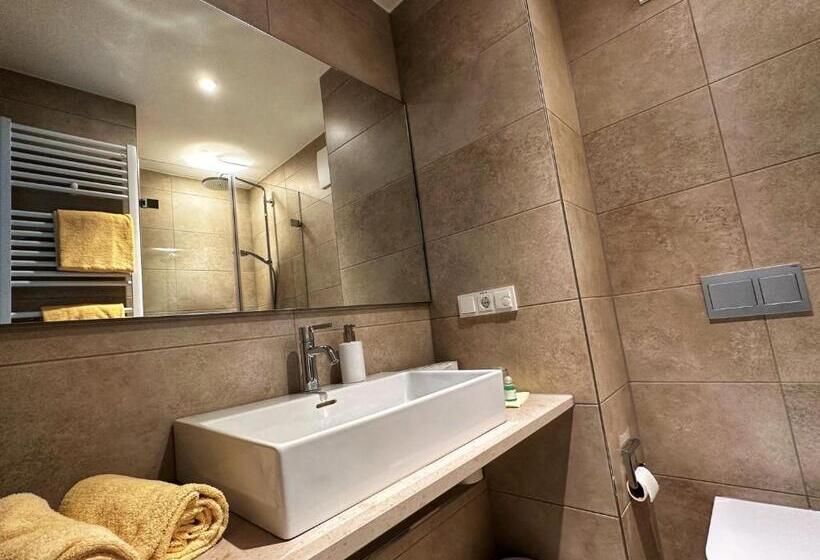 חדר דלוקס עם מרפסת, Seespitz Gästehaus