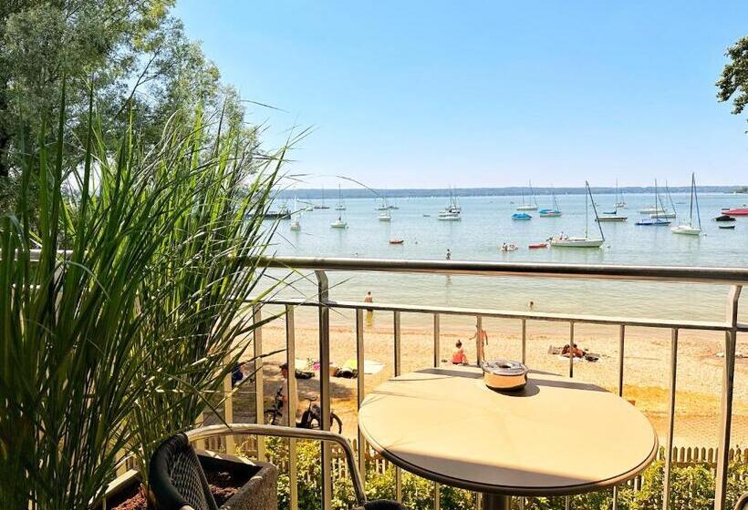 חדר דלוקס עם מרפסת, Seespitz Gästehaus