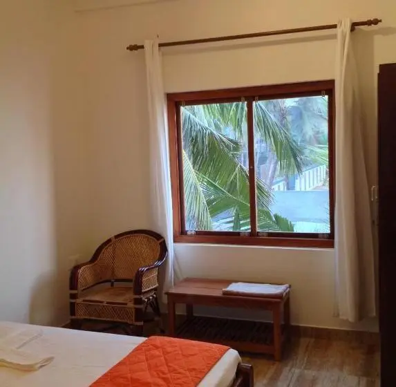 Standard-huone Sivuttainen Merinäkymä, Cherai Onetree Retreat