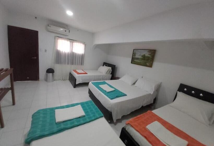 غرفة عائلية, Eco Hotel Villa Elina