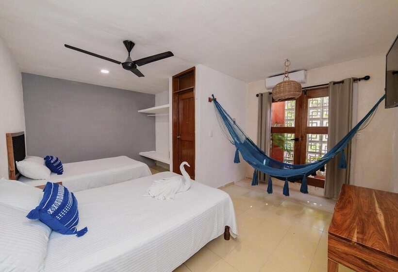 带2个双人床的标准工作室, San Vicente