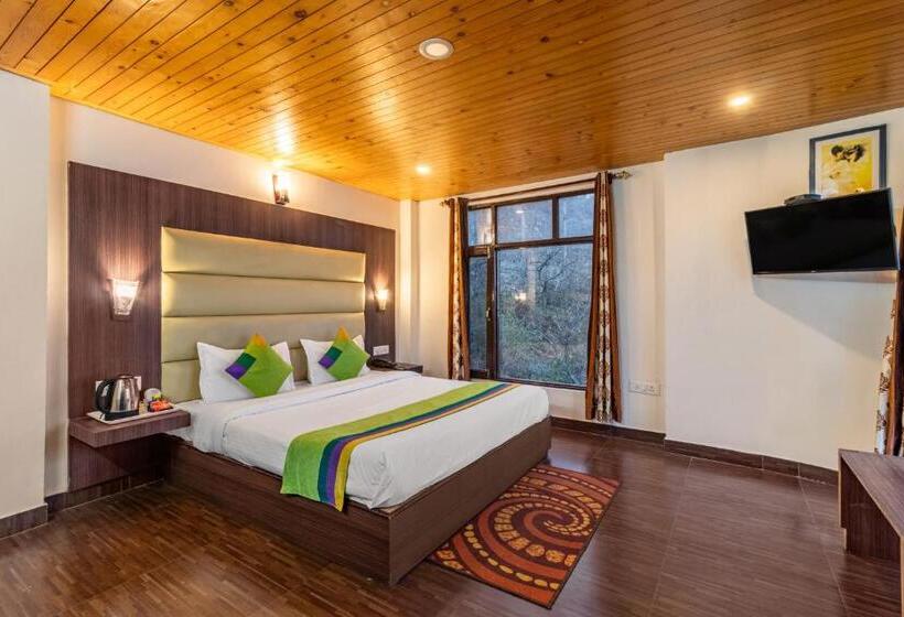 标准间带山景, Treebo Snow View Resort Kufri With Mountain View