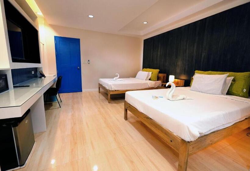 اتاق لوکس با بالکن, Pescadores Suites Moalboal