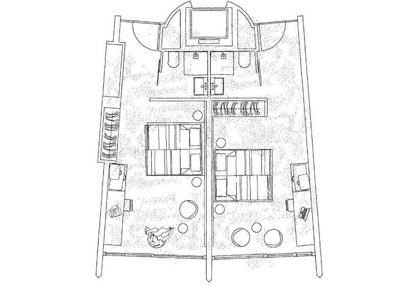 기본룸, Seehotel Ambach