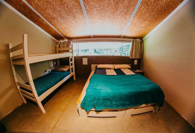 חדר אקונומי לשלושה, Sítio Crescer