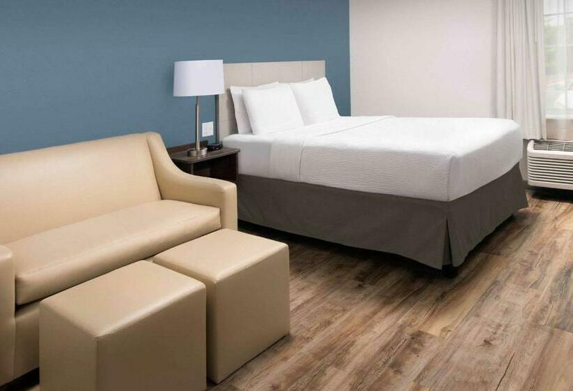 חדר סטנדרט מותאם לאדם עם מוגבלויות, Woodspring Suites Austin South Central I 35