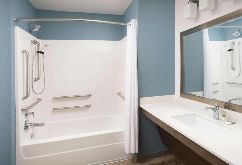 חדר סטנדרט מותאם לאדם עם מוגבלויות, Woodspring Suites Austin South Central I 35