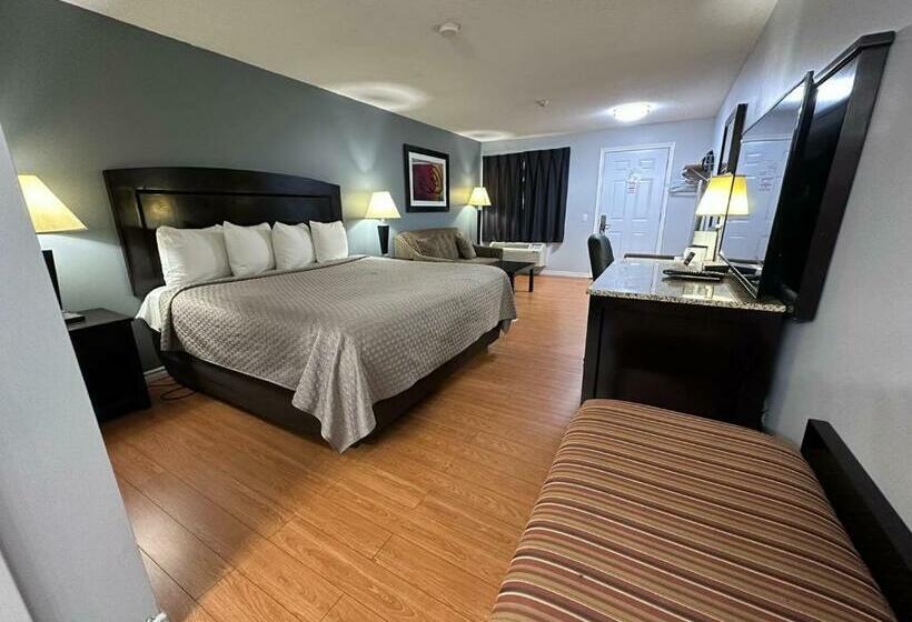 חדר סטנדרט עם מיטת קינג, Kenora Motel