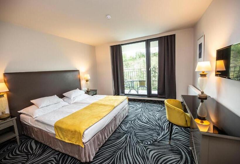 اتاق استاندارد با تراس, Parkhotel Carlsbad Inn