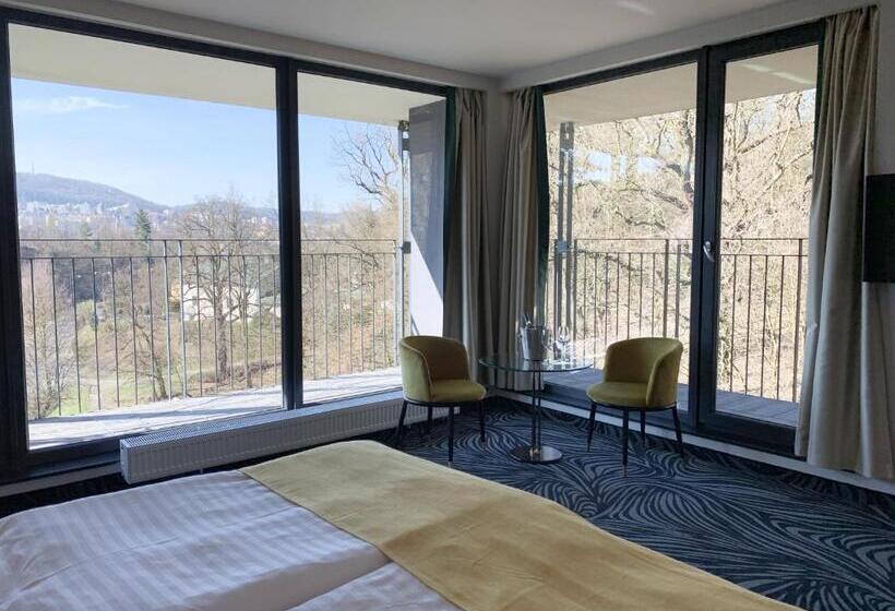 带阳台的豪华间, Parkhotel Carlsbad Inn